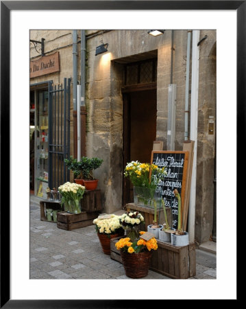 Florist Shop, Languedoc-Roussillon, France by Lisa S. Engelbrecht Pricing Limited Edition Print image