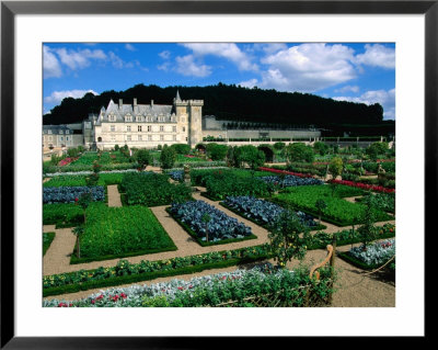 Gardens Of Chateau Villandry, France by John Elk Iii Pricing Limited Edition Print image