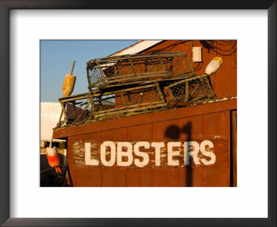 Holbrook's Lobster Wharf And Grille, Cundy Harbor, Maine, Usa by Jerry & Marcy Monkman Pricing Limited Edition Print image