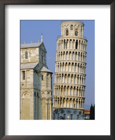 The Leaning Tower, Piazza Del Miracoli, Pisa, Tuscany, Italy by Bruno Morandi Pricing Limited Edition Print image