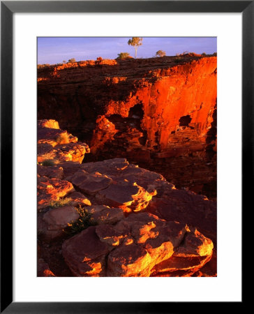 Section Of Kings Canyon, Watarrka National Park, Australia by Paul Sinclair Pricing Limited Edition Print image