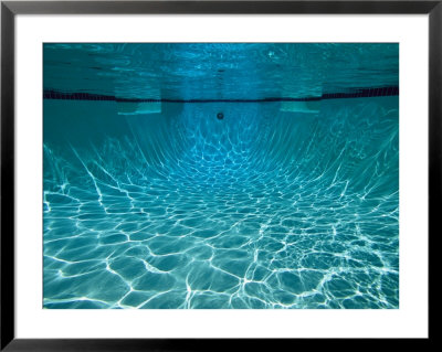 Underwater View In A Swimming Pool by Tim Laman Pricing Limited Edition Print image