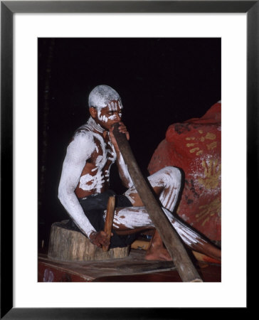 Aboriginal Dancer Didgeridoo, Pamagirri, Queensland, Cairns, Australia by Cindy Miller Hopkins Pricing Limited Edition Print image