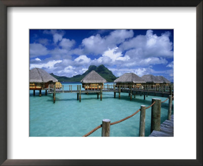 Pearl Beach Resort, Bora Bora by Walter Bibikow Pricing Limited Edition Print image