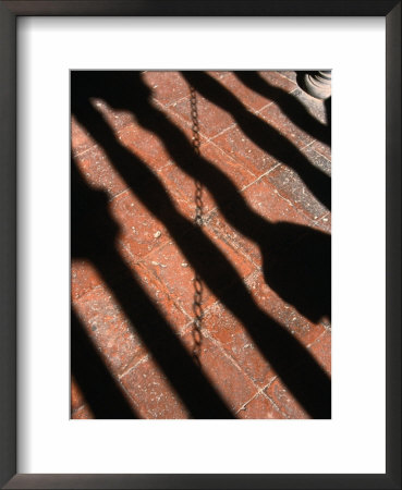 Shadows Of Columns At Cloister Of Basilica Di San Giovanni In Laterano, Rome, Italy by Martin Moos Pricing Limited Edition Print image