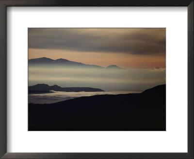 Fog In The Hills At Mammoth Lakes by Michael Nichols Pricing Limited Edition Print image