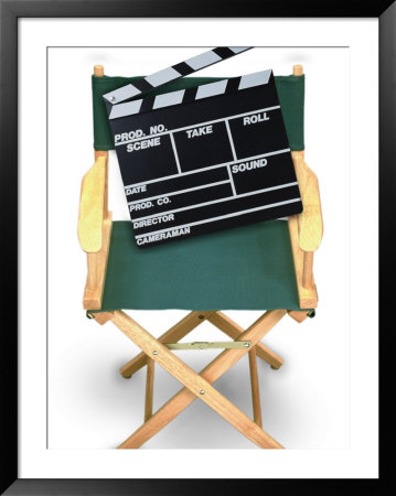 Clapboard And Director's Chair by Steve Greenberg Pricing Limited Edition Print image