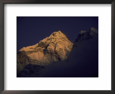 Sunset With Mountains, Nepal by Michael Brown Pricing Limited Edition Print image