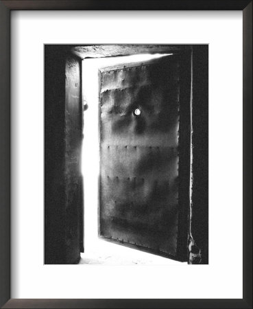 Gas Chamber Door From The Inside, Auschwitz, Poland by David Clapp Pricing Limited Edition Print image