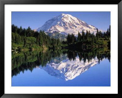 Mountain And Reflection by John Luke Pricing Limited Edition Print image