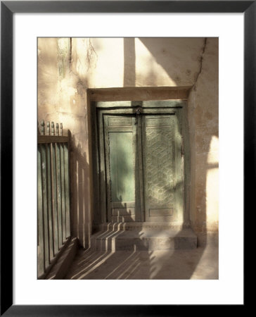 Doorway To Abakh Hoja Mosque, Kashgar, China by Michele Burgess Pricing Limited Edition Print image