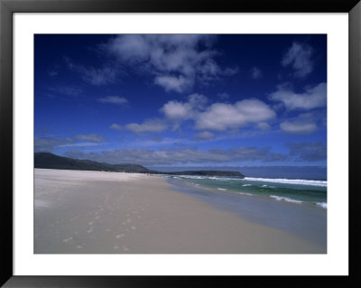 The Aqua Waters Of The Atlantic Roll Onto This Beach At Kommethie, Republic Of South Africa by Stacy Gold Pricing Limited Edition Print image