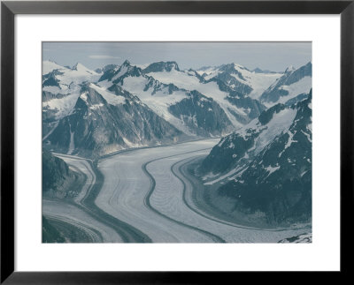 An Aerial View Of Mendenhall Glacier by B. Anthony Stewart Pricing Limited Edition Print image