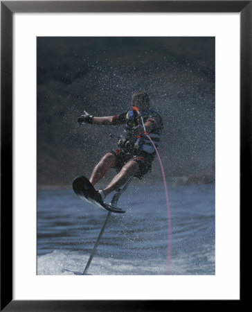 Riding High On An Air Chair While Water-Skiing by Phil Schermeister Pricing Limited Edition Print image