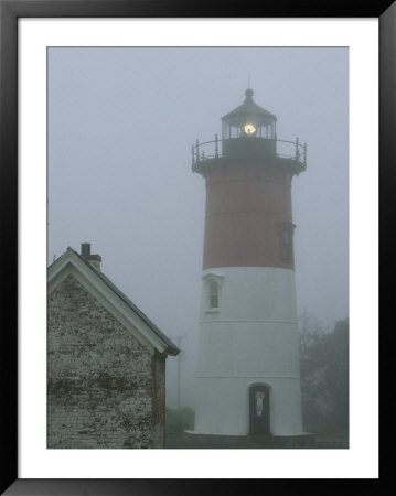 Nauset Lighthouse On A Foggy Morning by Darlyne A. Murawski Pricing Limited Edition Print image