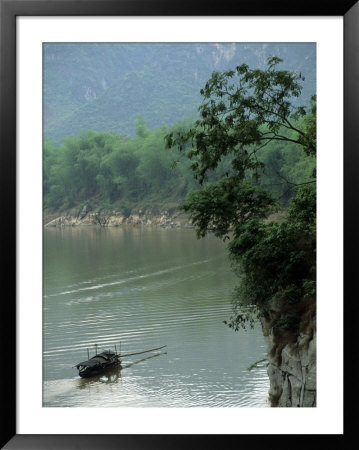 Along The Mingjiang River, Karst Limestone Mountains, Guangxi, China by Raymond Gehman Pricing Limited Edition Print image