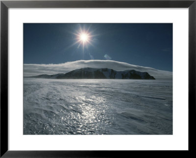 The Sun Shines Brightly Over The Thiel Mountains And Glacier by Gordon Wiltsie Pricing Limited Edition Print image