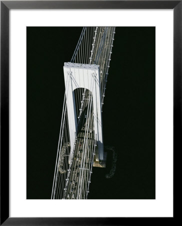 Aerial View Looking Straight Down At A Section Of The Bridge by Robert Madden Pricing Limited Edition Print image