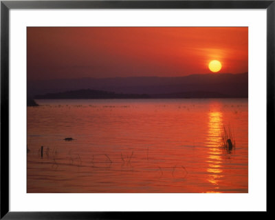 Sunset Over Water, Kenya by Mitch Diamond Pricing Limited Edition Print image