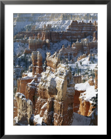 View Of Bryce Canyon National Park In Winter by Norbert Rosing Pricing Limited Edition Print image