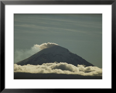 Steam Billows From Popocatepetl Volcano by Raul Touzon Pricing Limited Edition Print image