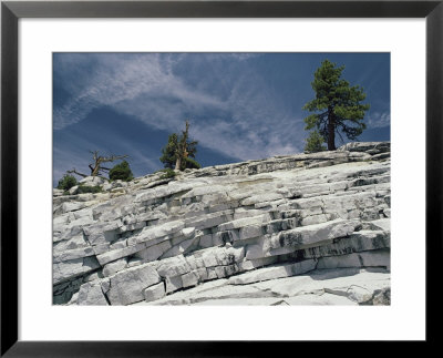 Sheets Of Granite, One On Top Of The Other In Broken White Slabs, Touch The Sky by Joseph H. Bailey Pricing Limited Edition Print image
