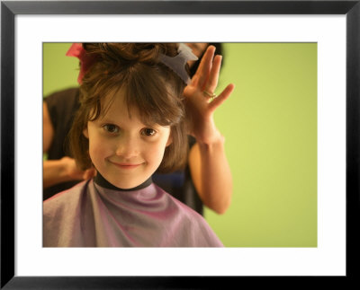 A 6-Year-Old Girl Gets A Haircut by Stephen Alvarez Pricing Limited Edition Print image
