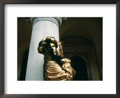 Carnival Costume, Venice, Italy by Kristin Piljay Pricing Limited Edition Print image