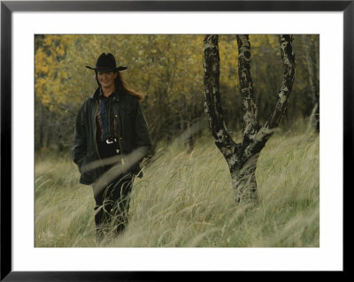 Cowgirl In The Grass by Raymond Gehman Pricing Limited Edition Print image