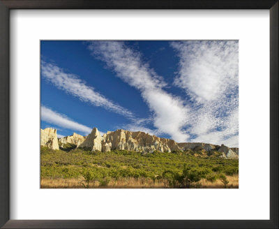 Clay Cliffs, Near Omarama, North Otago, South Island, New Zealand by David Wall Pricing Limited Edition Print image