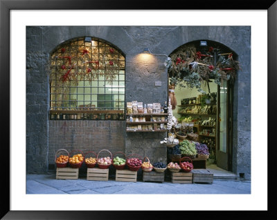 A Fruit And Vegetable Shop In Siena by Taylor S. Kennedy Pricing Limited Edition Print image