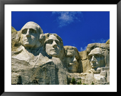 Mount Rushmore In South Dakota, Usa by Chuck Haney Pricing Limited Edition Print image