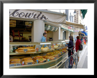 Sandwich Shop, Provence, France by Lisa S. Engelbrecht Pricing Limited Edition Print image