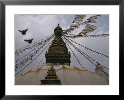 The Steeple Of Bodhnath, The Largest Buddhist Temple In Nepal by Bobby Model Pricing Limited Edition Print image
