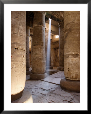Sunlight Entering The Temple Of Abydos, Egypt by Michele Molinari Pricing Limited Edition Print image