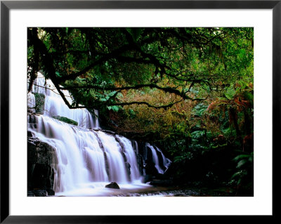 Purkenui Falls, New Zealand by John Banagan Pricing Limited Edition Print image
