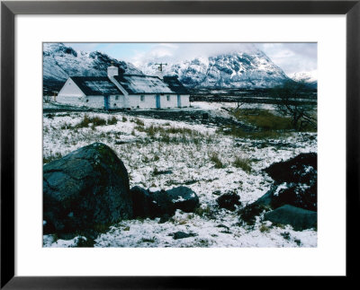 Moor Of Rannoch After Snow, Rannoch Moor, United Kingdom by Mark Daffey Pricing Limited Edition Print image