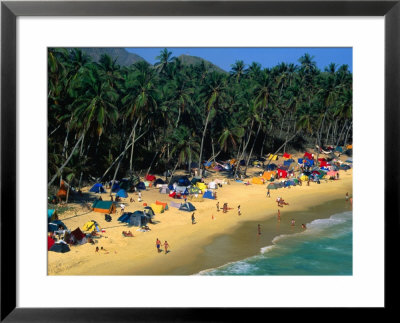 Aerial View Of Beach, Puerto Colombia, Venezuela by Krzysztof Dydynski Pricing Limited Edition Print image