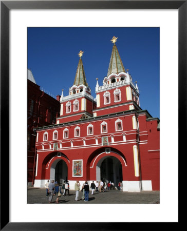Exterior Of Resurrection Gate, Red Square, Moscow, Russia by Jonathan Smith Pricing Limited Edition Print image