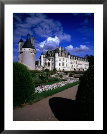 Castle Of Chenonceaux And Garden, Chenonceaux, France by Chris Mellor Pricing Limited Edition Print image