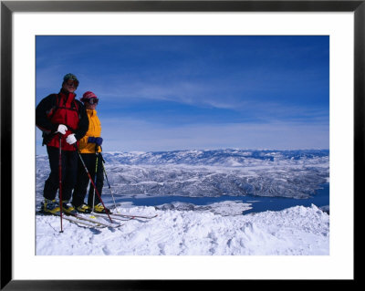 Skiiers In Deer Valley, Park City, Park City, Utah, Usa by Cheyenne Rouse Pricing Limited Edition Print image