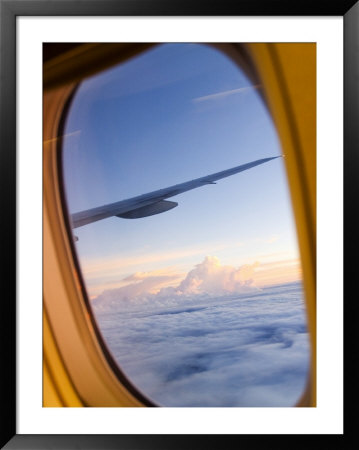 Aircraft Wing Out Of Aircraft Window, Malaysia by Glenn Beanland Pricing Limited Edition Print image