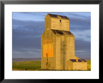 Old Granary At Sipple, Montana, Usa by Chuck Haney Pricing Limited Edition Print image