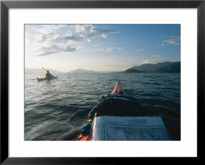 Kayaking Near Eaton Point In Ernest Sound, South East Alaska by Mike Tittel Pricing Limited Edition Print image