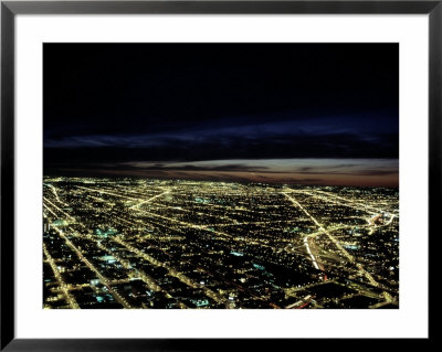 Dusk, Chicago, Il by Mark Gibson Pricing Limited Edition Print image