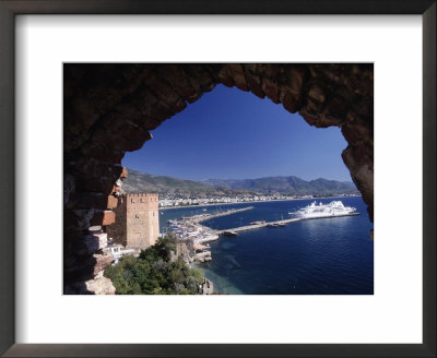 The Walled City Of Alanya, Turkey by Dave Bartruff Pricing Limited Edition Print image
