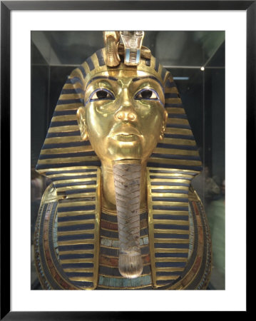 The Funeral Mask Of King Tutankhamun by Richard Nowitz Pricing Limited Edition Print image