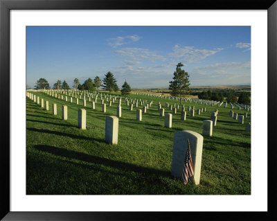 Cemetery, Little Bighorn Battlefield National Monument, Montana by Michael S. Lewis Pricing Limited Edition Print image