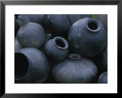 Black Pottery, San Bartolo Coyotepec, Oaxaca, Mexico by Judith Haden Pricing Limited Edition Print image