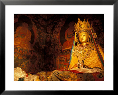 Monastery Statue, Lhasa, Tibet by Vassi Koutsaftis Pricing Limited Edition Print image